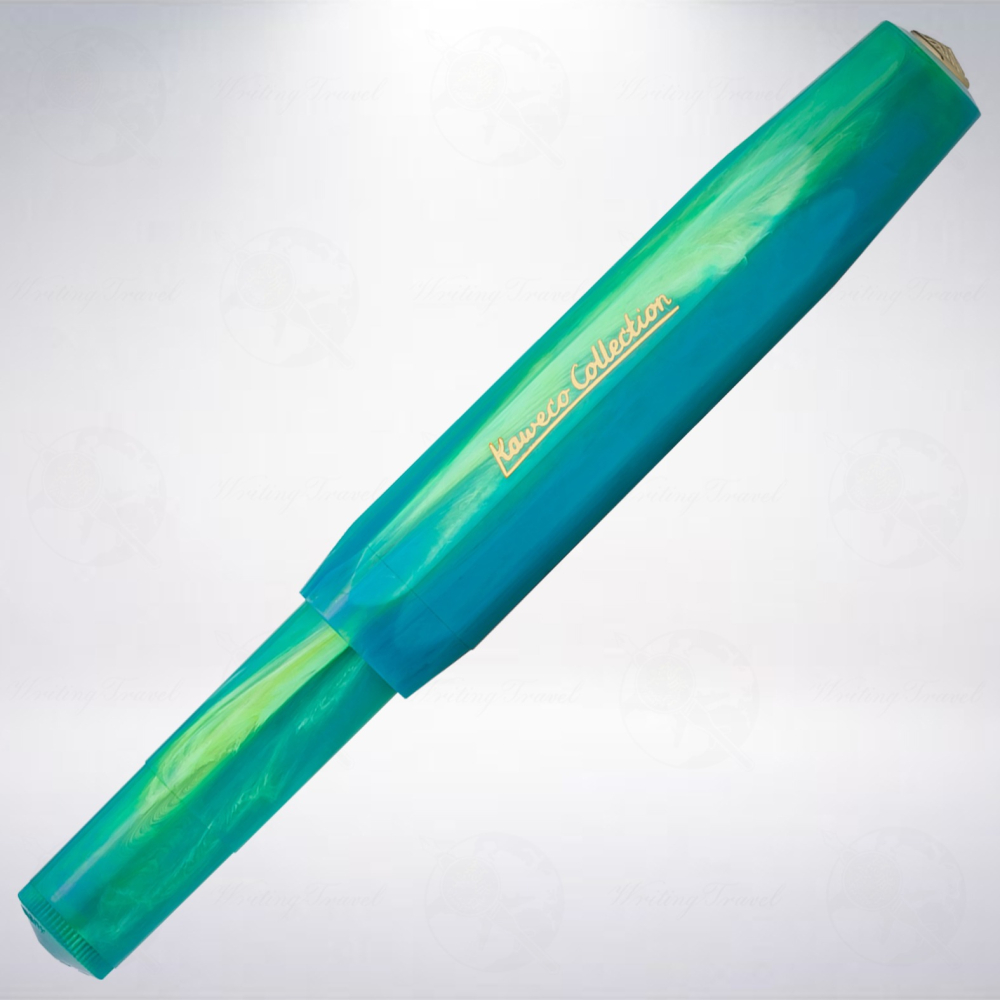 德國 Kaweco Sport Collection Edition 鋼筆: 大理石海洋/Marble Ocean-細節圖2