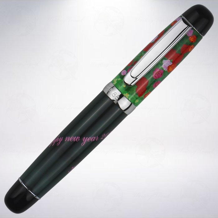 台灣 製筆精基 OPUS 88 Mini Pocket 口袋型正統滴入式鋼筆: 玉兔吉祥-細節圖3