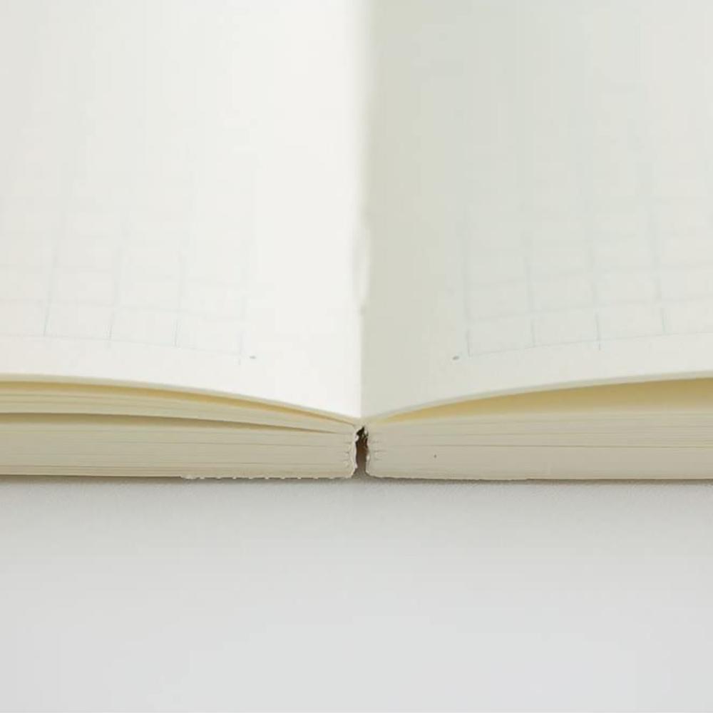日本 MIDORI MD Notebook A5 筆記本: 方眼-細節圖4