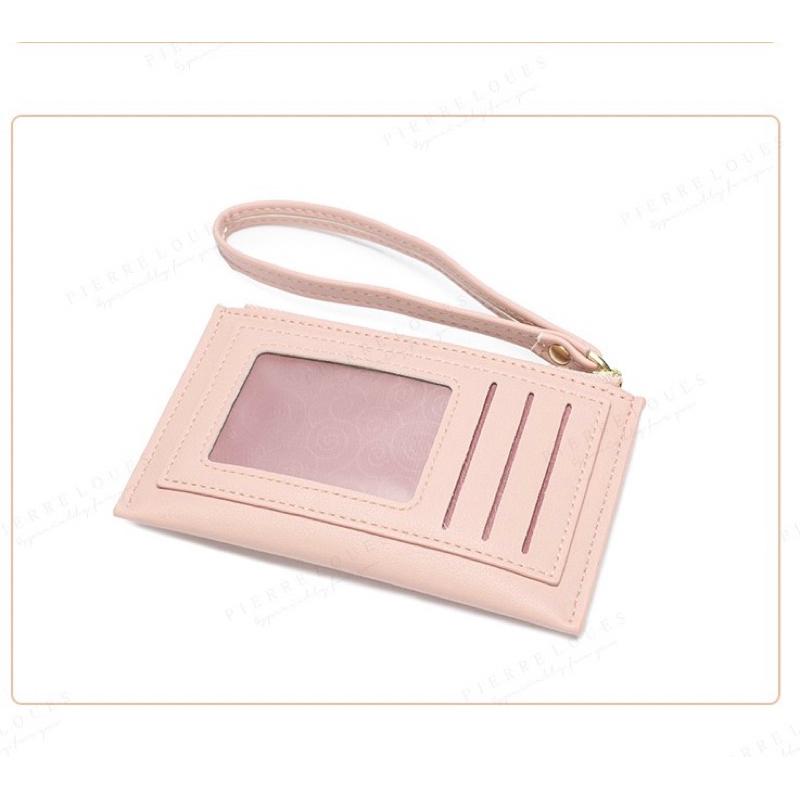 質感PU皮多功能零錢包可放卡片 新款韓版可愛迷你手拎包 時尚百搭小錢包 多隔層 好收納 順滑拉鍊 攜帶方便 薄款卡片包-細節圖6