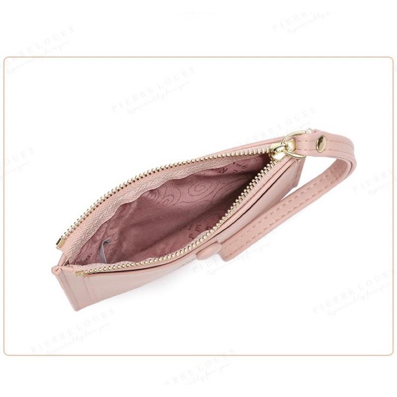 質感PU皮多功能零錢包可放卡片 新款韓版可愛迷你手拎包 時尚百搭小錢包 多隔層 好收納 順滑拉鍊 攜帶方便 薄款卡片包-細節圖7