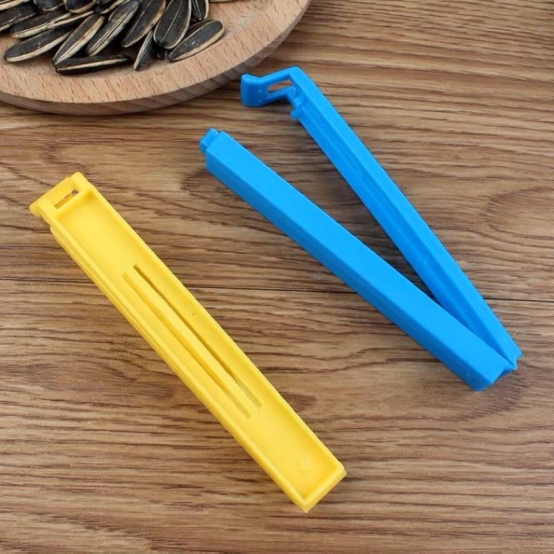 食物密封夾 封口夾 彩色封口夾子 食品物密封封口夾 保鮮袋塑料袋封口防潮夾子 銅板價 多件組 超值 台灣出貨 繽紛色系-細節圖5