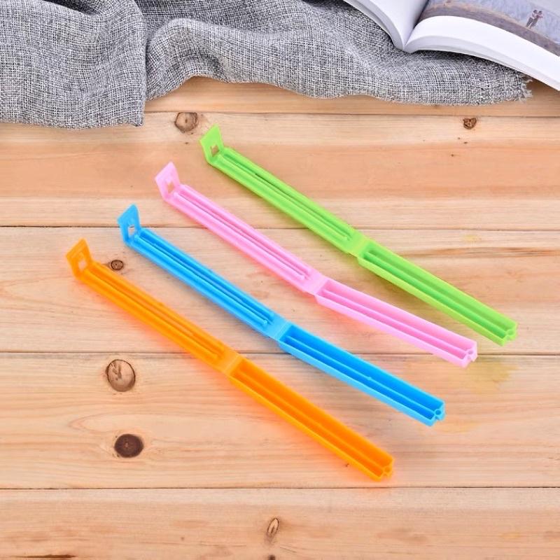 食物密封夾 封口夾 彩色封口夾子 食品物密封封口夾 保鮮袋塑料袋封口防潮夾子 銅板價 多件組 超值 台灣出貨 繽紛色系-細節圖6