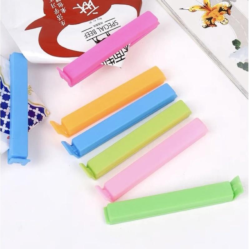 食物密封夾 封口夾 彩色封口夾子 食品物密封封口夾 保鮮袋塑料袋封口防潮夾子 銅板價 多件組 超值 台灣出貨 繽紛色系-細節圖7