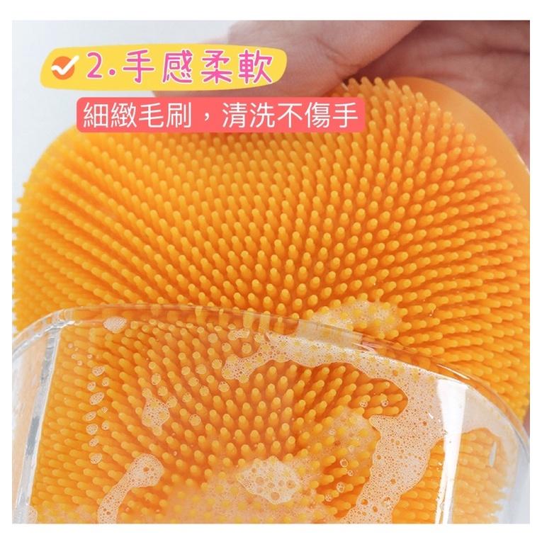 洗碗神器 矽膠洗碗刷 萬用多功能 好用 矽膠菜瓜布 不傷碗盤 碗盤清潔 好清洗 也可當隔熱墊 耐磨損 不傷手-細節圖4