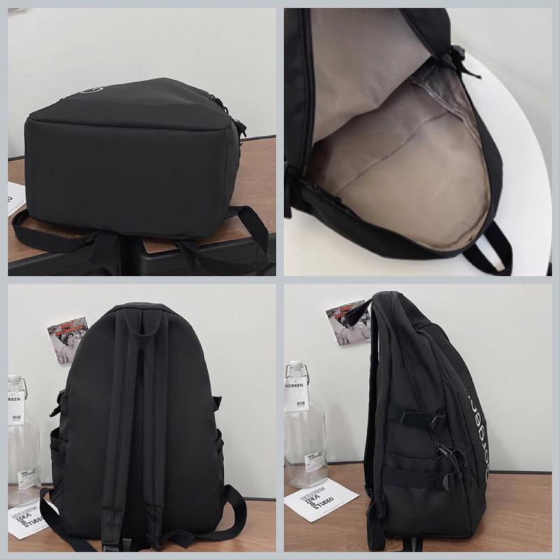 潮流時尚多功能雙肩包 後背包🎒 新款 單肩背包 大容量 國中 高中學生書包 尼龍材質-細節圖6