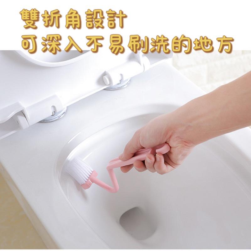 多功能S形刷 可懸掛 縫隙清潔刷 長柄浴室刷 馬桶刷 易清潔 堅固耐用 細縫刷 彎頭刷 PP材質 浴室刷 凹槽刷-細節圖2