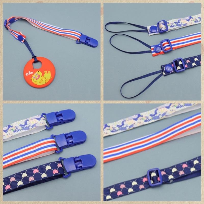 精裝版3入/組 多用途可調整長短牙膠繩 奶嘴玩具防掉落固定夾 多功能夾 繽紛色彩 款式可選 組合架 寶寶必備 好攜帶-細節圖5