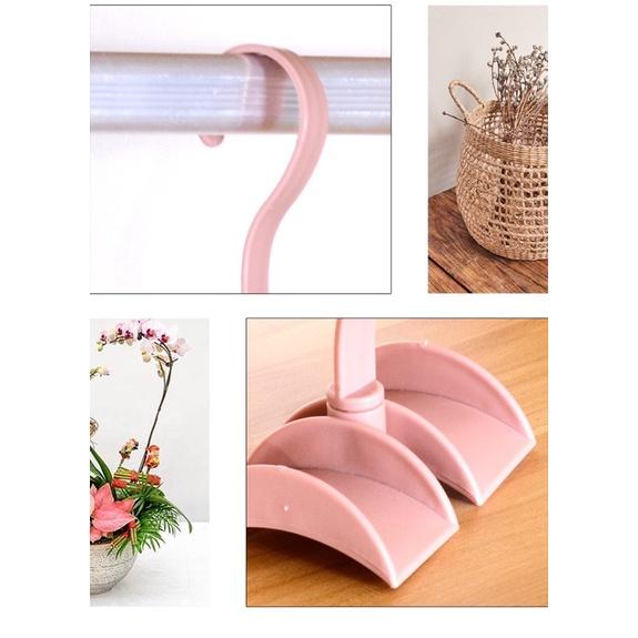 可旋轉360度衣櫃包包收納架家用免釘鈎 創意領帶掛鈎 塑料掛衣鈎 包包收納架 免釘掛架 拿取方便-細節圖3