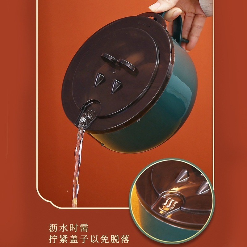 DA066｜不鏽鋼泡麵碗 隔熱 追劇神器 手機支架-細節圖2