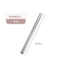 DH036｜不鏽鋼折疊餐具 露營餐具 折疊湯匙 摺疊餐具 折疊叉匙 環保餐具 折疊刀叉 組合筷 登山 便當-規格圖9