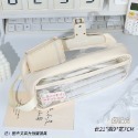 B758｜奶鹽雙層透明筆袋 大容量收納鉛筆文具盒 透明筆袋 鉛筆盒 日系文具袋 筆袋-規格圖7