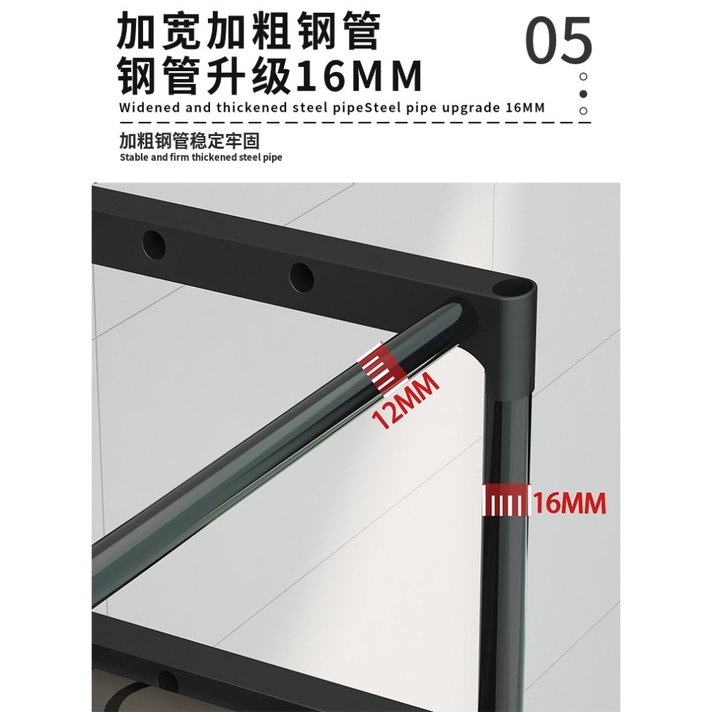 HA327｜洗衣機三層置物架 多功能置物架 三層置物架 浴室置物架 廁所置物架 三層架　雜物架-細節圖6