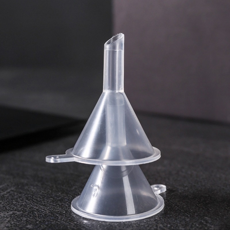 B030｜分裝瓶用 酒精 香水 化妝水分裝 迷你分裝漏斗 透明 小漏斗 玻璃分裝瓶專用-細節圖3