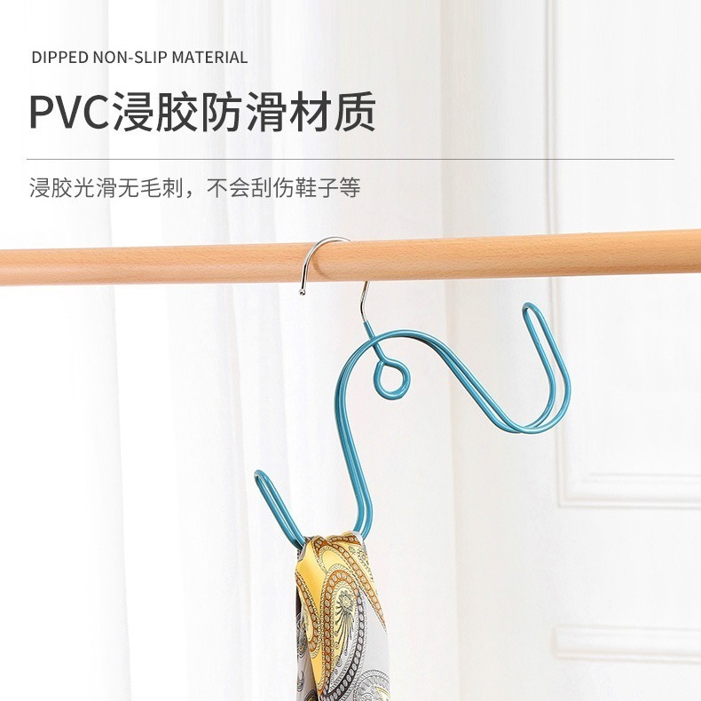 B330｜鏽鋼晒鞋架 晾鞋架 陽台 戶外 曬鞋神器 家用晾掛鞋鉤 掛鞋架 鞋勾 鞋掛 不鏽鋼掛鞋神器 曬鞋架-細節圖8