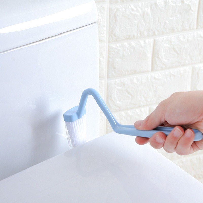 DH109｜V型馬桶內側死角清潔刷 馬桶刷 浴室清潔 瓦斯爐清潔 縫隙清潔 清潔刷 刷子 馬桶清潔 凹槽刷-細節圖3