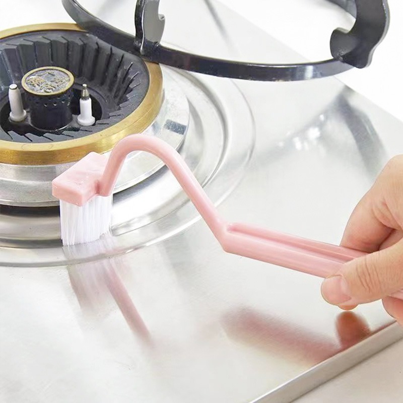 DH109｜V型馬桶內側死角清潔刷 馬桶刷 浴室清潔 瓦斯爐清潔 縫隙清潔 清潔刷 刷子 馬桶清潔 凹槽刷-細節圖4