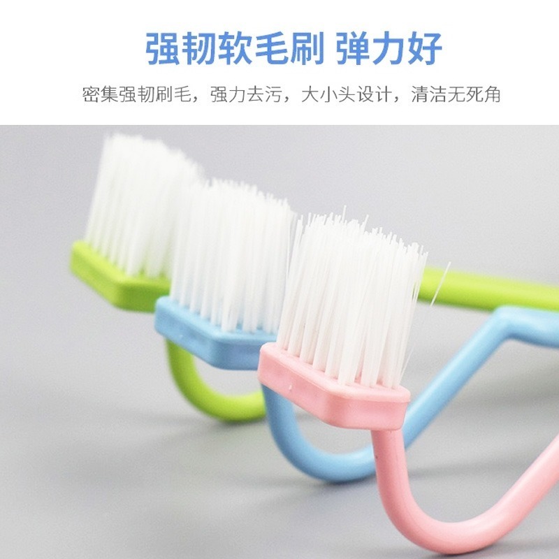 DH109｜V型馬桶內側死角清潔刷 馬桶刷 浴室清潔 瓦斯爐清潔 縫隙清潔 清潔刷 刷子 馬桶清潔 凹槽刷-細節圖7