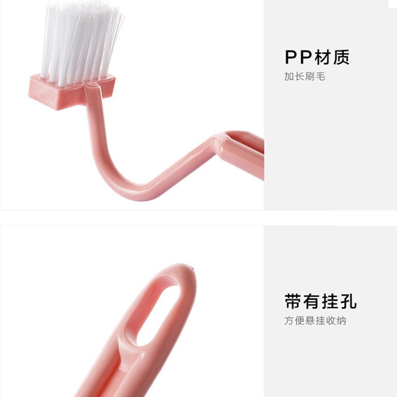 DH109｜V型馬桶內側死角清潔刷 馬桶刷 浴室清潔 瓦斯爐清潔 縫隙清潔 清潔刷 刷子 馬桶清潔 凹槽刷-細節圖9