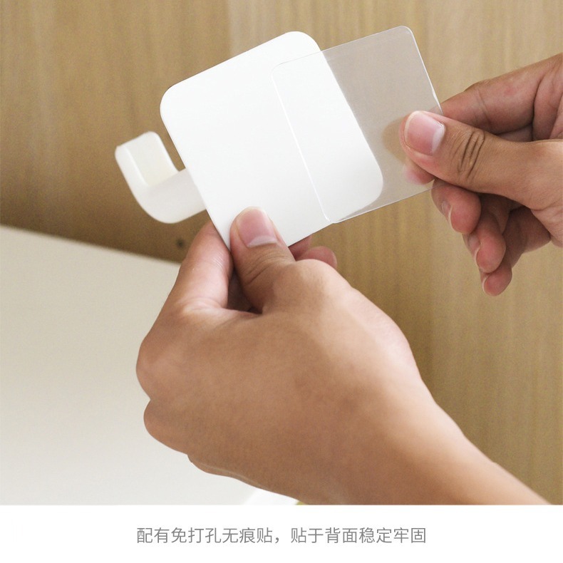DH130｜黏貼式衣架收納掛鉤 勾型置物架 多功能免打孔掛鉤 J型掛勾 曬衣間衣架收納 多用掛鉤架-細節圖2