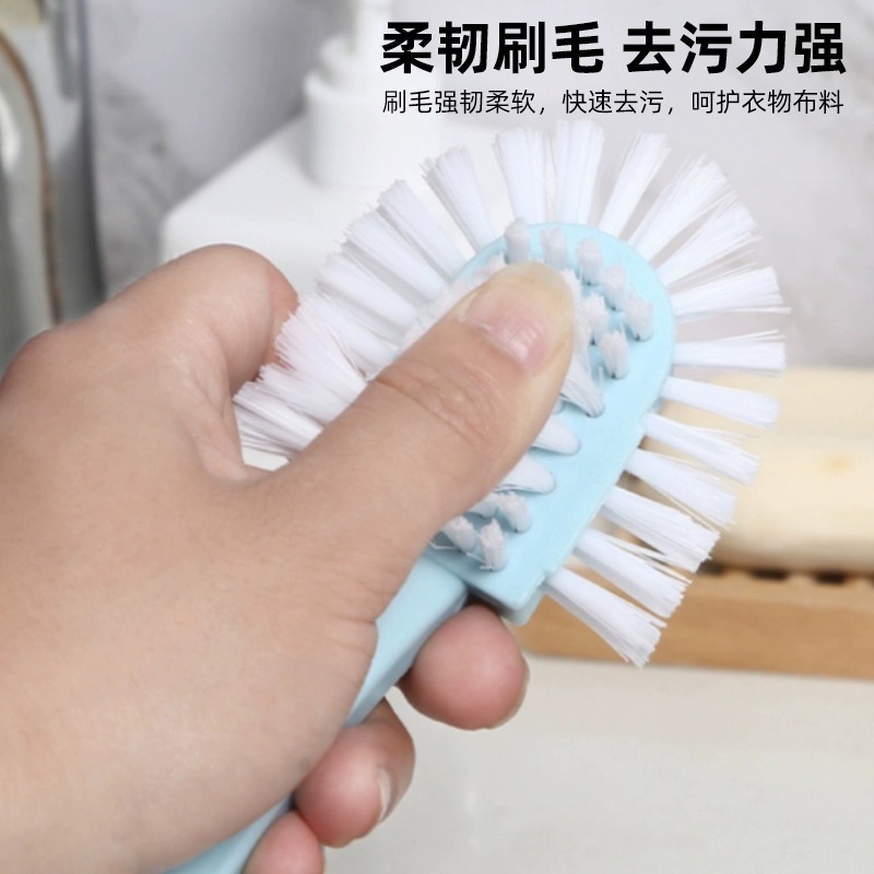 B380｜五面鞋刷 鞋刷 居家清潔 清潔刷 去污 家用刷 軟毛洗鞋刷 萬用刷 洗鞋 刷鞋-細節圖2