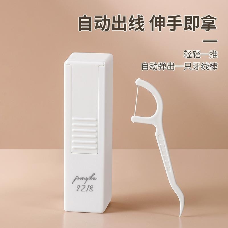 B849｜隨身迷你牙線盒 便攜式牙線收納盒 牙線盒 牙線棒-細節圖2