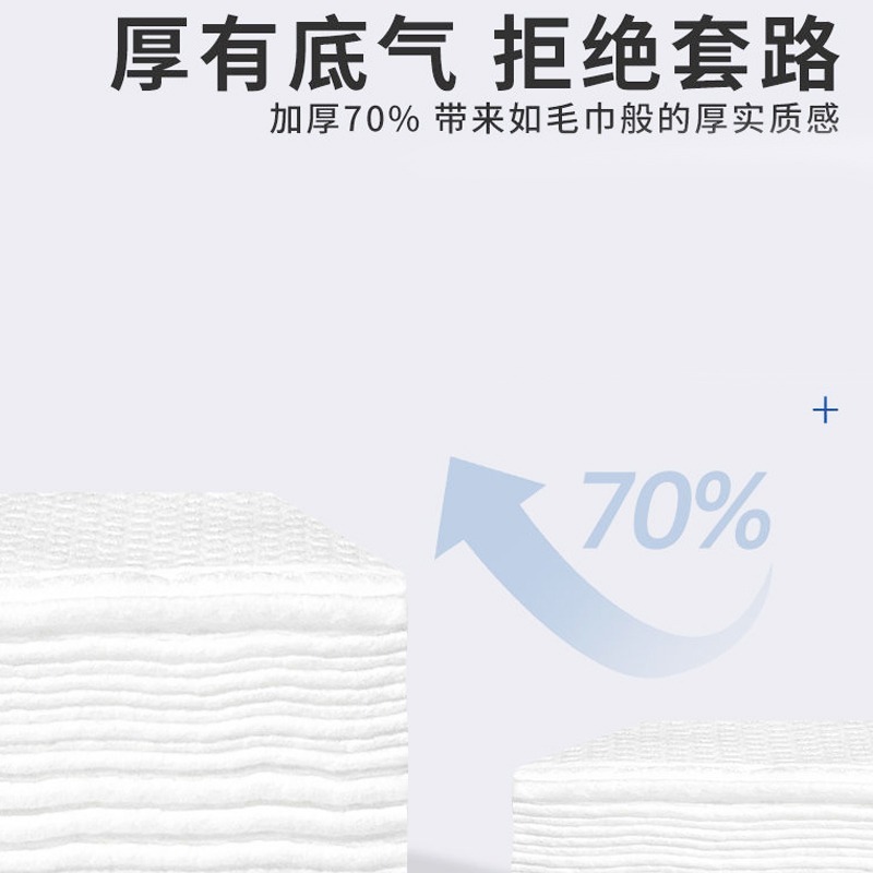 B852｜洗臉巾 一次性洗臉巾 潔面巾 卸妝巾 臉部清潔 拋棄式洗面巾 擦臉巾 抽取式潔面巾-細節圖8