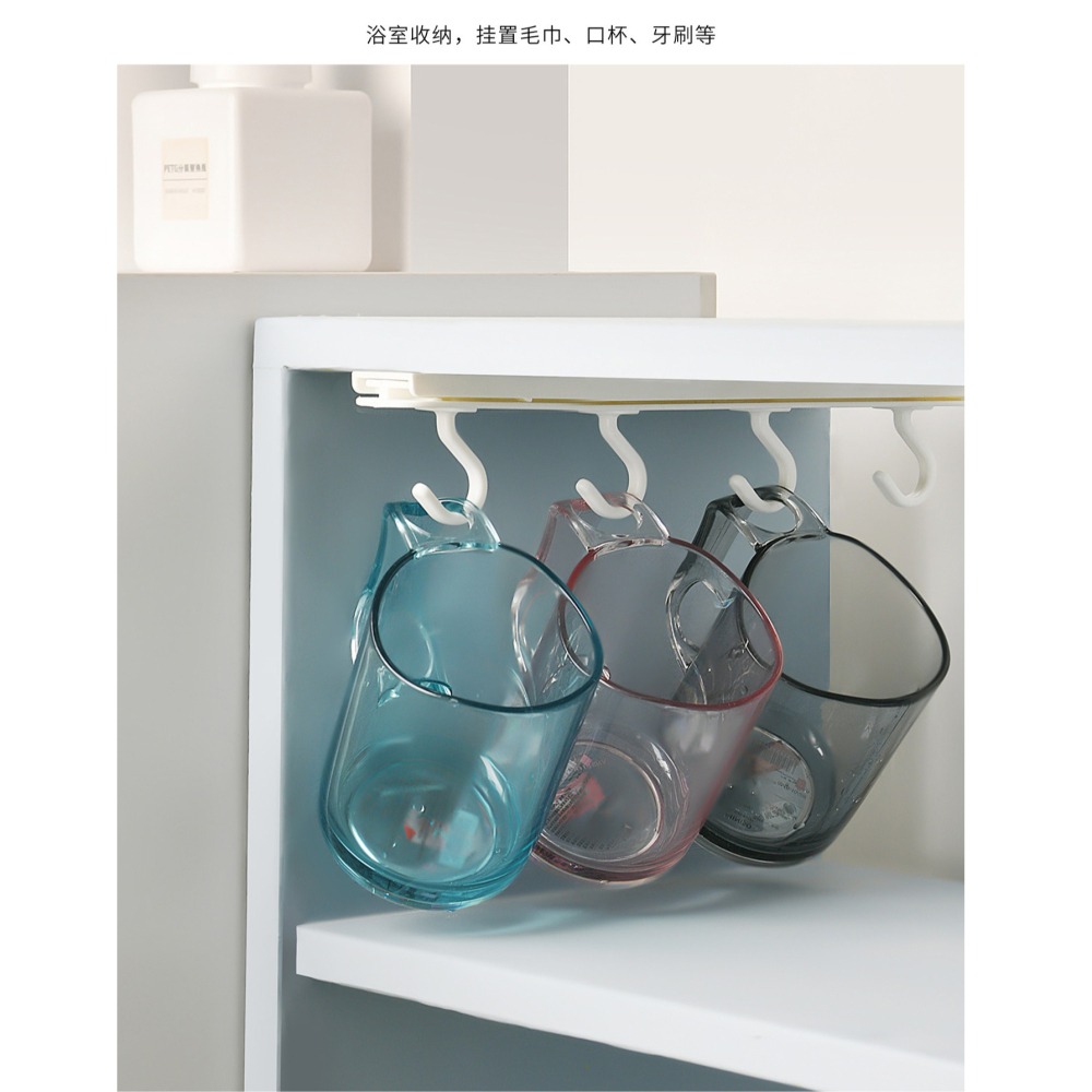 B322｜抽拉式掛鉤 打孔掛勾 滑軌掛鉤  頂部掛勾 單排掛鉤  廚房側邊掛鉤 伸縮掛鉤-細節圖6