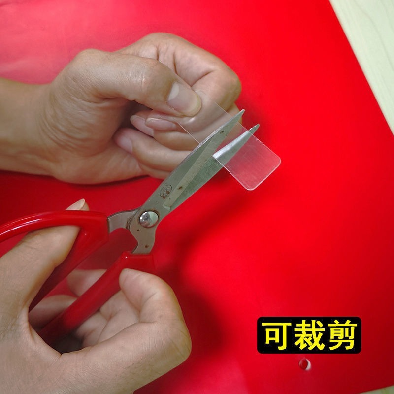 B377｜春聯無痕雙面貼60入 新春聯貼 透明無痕貼 透明無痕春聯貼 不留膠雙面膠雙面貼 固定春聯專用貼-細節圖3