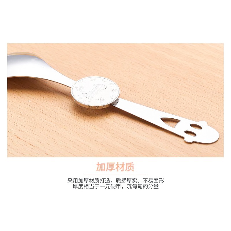 DA006｜笑臉造型湯匙 湯勺 攪拌勺 不鏽鋼咖啡勺 布丁勺 甜品湯匙 家用咖啡小勺 攪拌棒 萬聖節-細節圖10