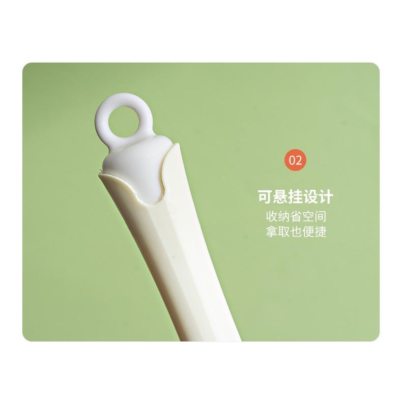 DH101｜小鴨刮水掃把 地板刮刀 廁所刮刀 除水刮刀 刮刀掃把 乾濕兩用掃把 刮水刀 刮水器 短手把 卡通款-細節圖9