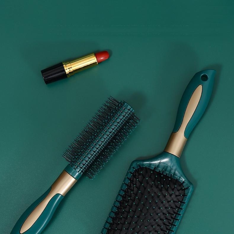 B812｜防靜電氣墊梳 頭皮按摩 氣囊梳 平底梳 捲髮梳 造型梳 按摩梳 圓梳 梳子 按摩梳-細節圖5