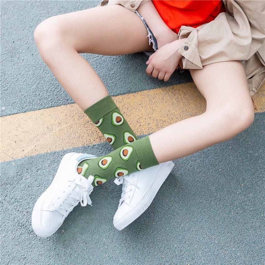 B854｜ 50種新款襪 日系可愛卡通長襪 潮流中幫襪 學院風黑白襪女襪 學生襪 運動襪xiami-細節圖8