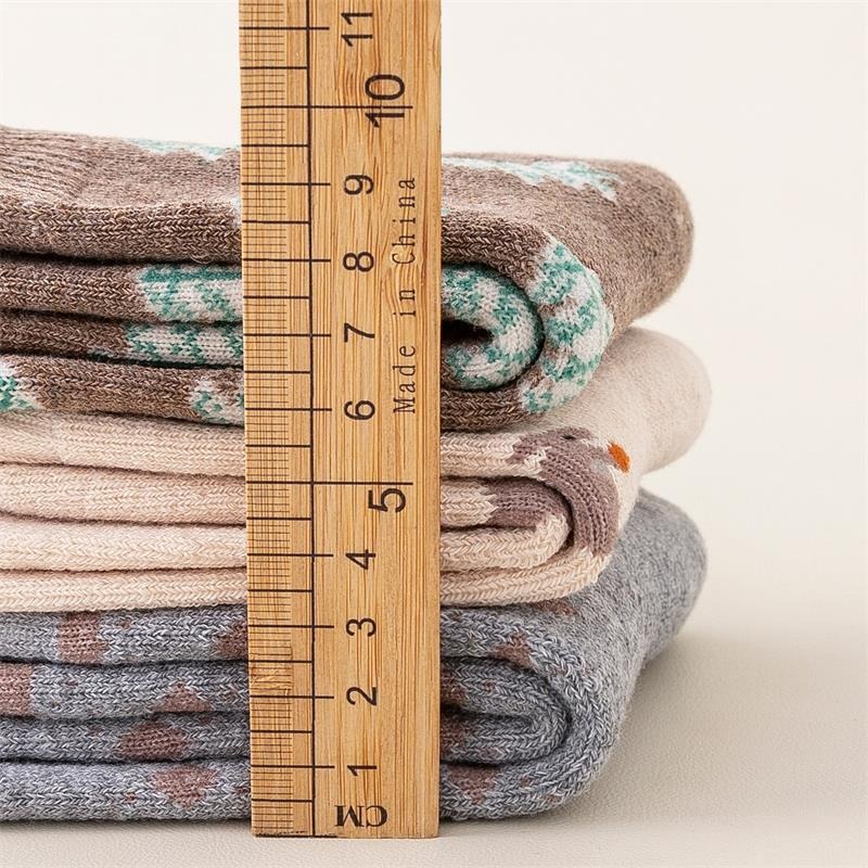 B854｜30種 秋季短加厚中筒襪 松鼠中筒襪 文青襪子 時尚有型中筒襪 毛圈中筒襪 保暖中筒襪xiami-細節圖8