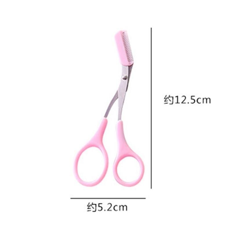 B341｜修眉刀  小剪刀 眉梳 修眉剪 眉毛剪 修容組 雜毛剪 美容工具剪-細節圖6