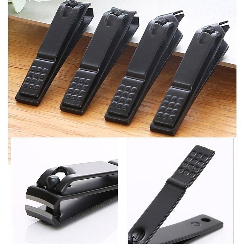 B341｜方格紋指甲刀 斜口 彎口 指甲剪 旋轉不鏽鋼指甲刀 修甲工具 修甲刀-細節圖9