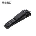 B341｜方格紋指甲刀 斜口 彎口 指甲剪 旋轉不鏽鋼指甲刀 修甲工具 修甲刀-規格圖9