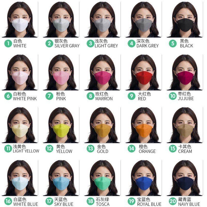 B803｜水刺布口罩 KF94魚型口罩 9D口罩 9D 蝶形口罩 兒童口罩 熔噴布 四層口罩 立體口罩 立體口罩-細節圖9