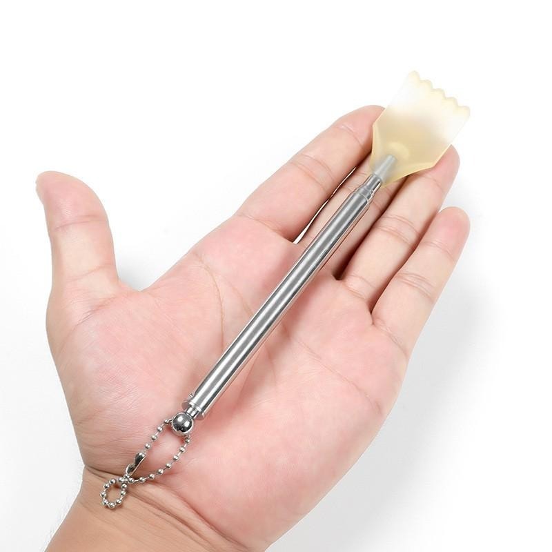 DA025｜不銹鋼伸縮不求人 抓癢棒 抓癢器 抓癢耙 抓背器 孝子手 抓癢神器-細節圖2