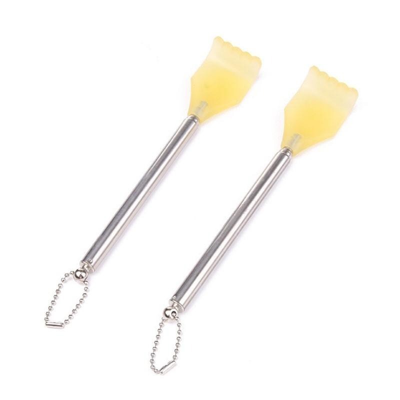 DA025｜不銹鋼伸縮不求人 抓癢棒 抓癢器 抓癢耙 抓背器 孝子手 抓癢神器-細節圖5