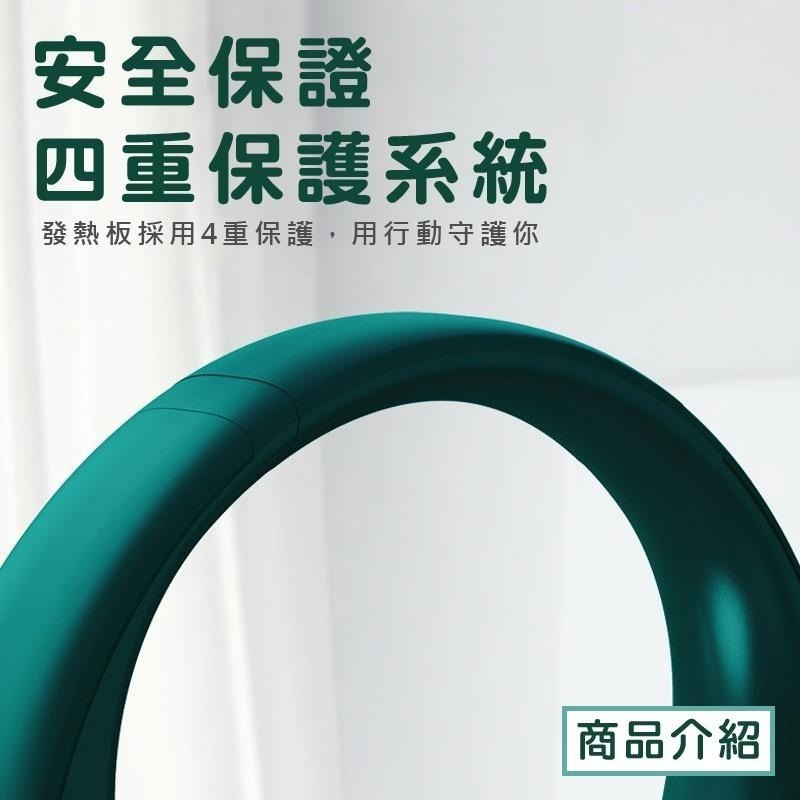 DH034｜USB風扇 掛頸風扇 掛脖風扇 隨身風扇 雙渦輪 三檔調節 風扇 懶人風扇-細節圖4