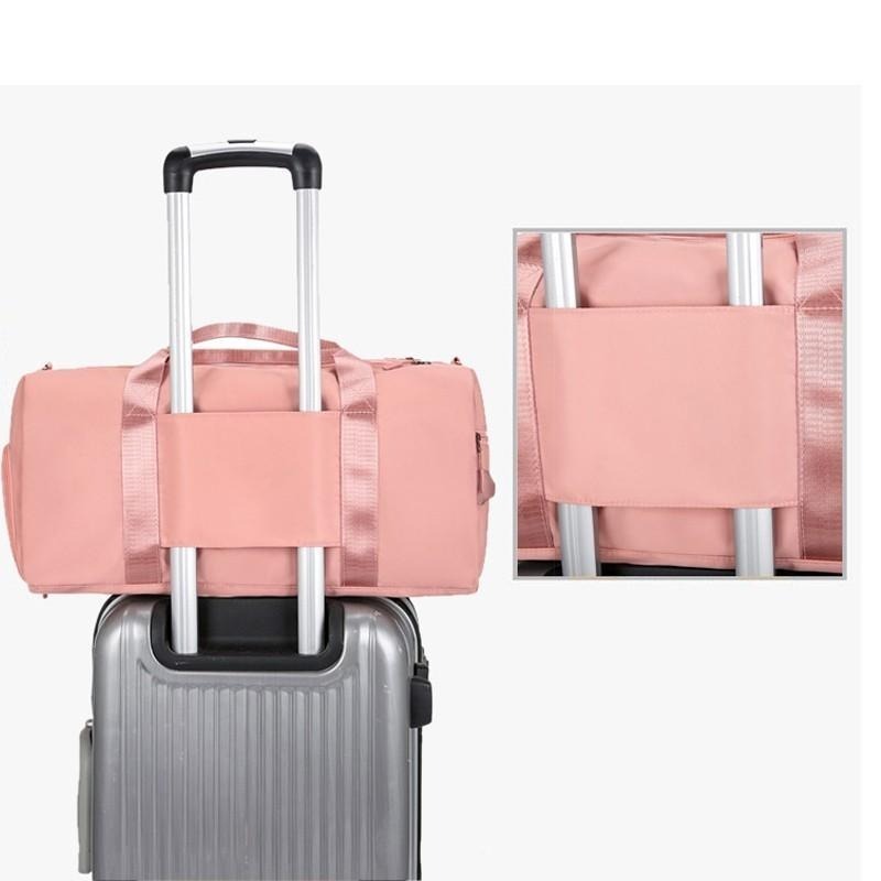 BA032｜健身 出國必備 旅行收納 健身包 可套行李伸縮桿 乾溼分離-細節圖9