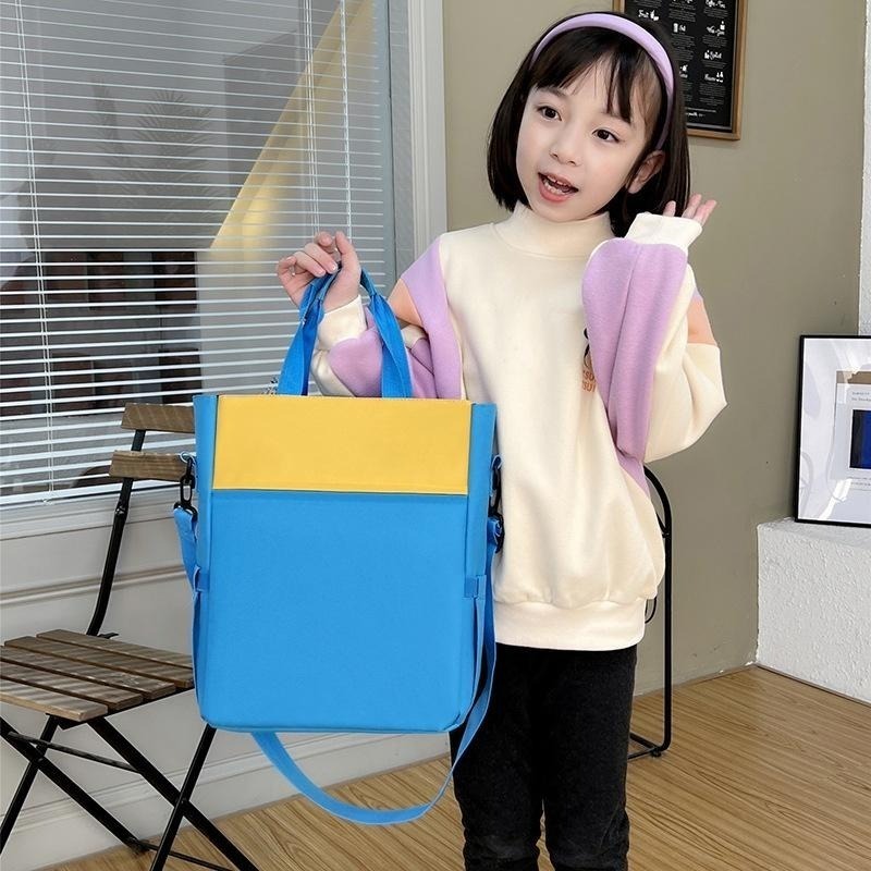 BG212｜簡約牛津布手提袋 文件袋 大容量補習袋 手拎袋 學生鈄提袋 單肩袋 美術袋 韓版手提袋-細節圖8