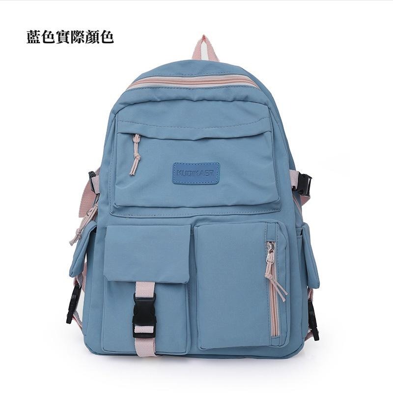 BA131｜大容量書包 旅遊後背包 後背包 簡約森系後背包 百搭防潑水多功能背包 後背包 時尚後背包-細節圖8