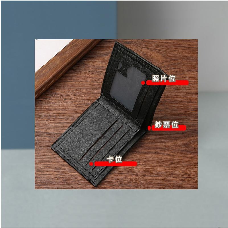 BG450｜韓版商務男士短款皮夾 錢包 蛇紋時尚兩折零錢包 大容量多卡位男皮夾 蛇紋皮夾 錢包 休閒 多卡槽-細節圖4