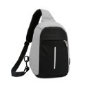 BF514｜大容量 胸包 防潑水 防盜 USB充電單肩包 背包 側背包 斜背包 流行 單肩包-規格圖9