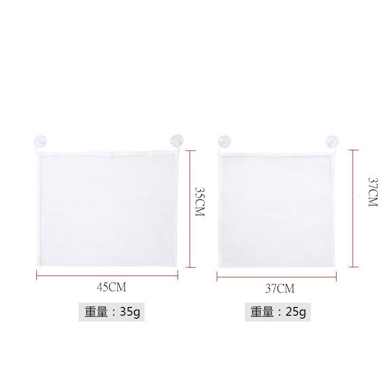 DA077｜網眼透氣整理袋 兒童玩具掛袋 床邊掛袋 吸盤浴室玩具收納袋 髒衣收納袋 多功能嬰兒衣物袋收納袋-細節圖8