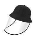 B801｜可拆卸成人防護帽 漁夫帽 遮罩面罩 可拆卸面罩 護目款 棒球帽 隔離飛沫 防唾液飛沫-規格圖6
