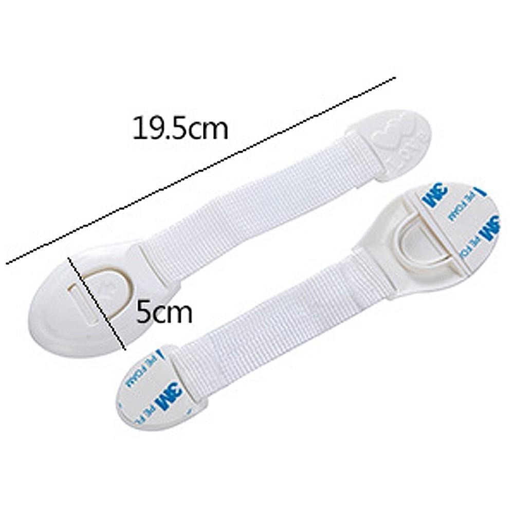 B356｜兒童抽屜安全鎖 抽屜防開器 兒童寵物安全扣 防護鎖 黏貼式 寶寶安全鎖 櫥櫃抽屜皆可 門鎖 冰箱鎖-細節圖2