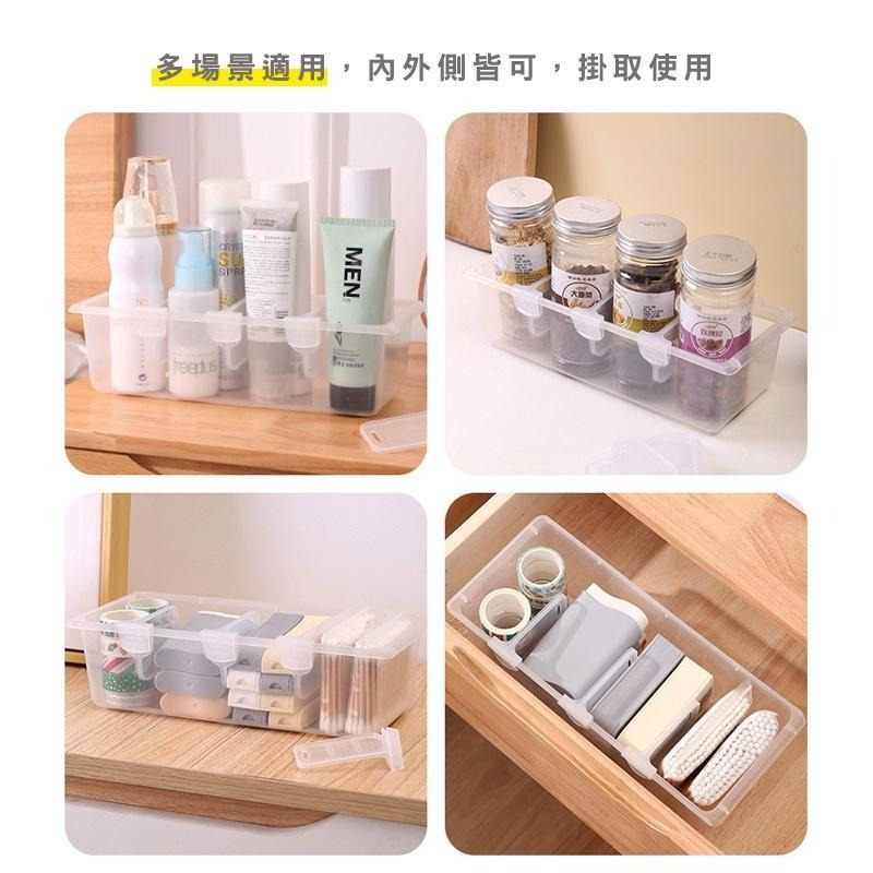 DA041｜冰箱分隔板卡扣 分隔收納板 分隔層板冰箱收納架 冰箱分類 調節隔板 分隔夾 收納層板 隔板 收納隔板-細節圖3